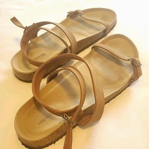 Forever 21 Tan Sandals